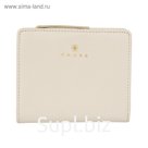 Кошелёк Cross Monaco Ivory, кожа наппа, гладкая, цвет слоновая кость, 11×9×2,5 см
