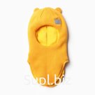 Шапка-шлем, цвет горчица, размер 50-54