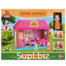 ПЛАСТИЗОЛЕВЫЕ ИГРУШКИ, ТМ "ИГРАЕМ ВМЕСТЕ" "ДОМИК ЗАЙЧИКА" В РУСС. КОР. в кор.36шт