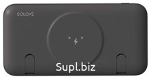 Внешний аккумулятор Solove Power Bank 10000mAh Magnetic MagSafe черный