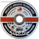 Отрезной круг ABRAFLEX А-30 Standart BF, по металлу, 125 х 2,5 х 22,2 мм