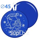 Sled-ice with print 46.5 cm blue Article: МТ13317