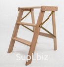 Стремянка-табурет деревянная Hoz-Block Джексон 3 ступени Светлая (арт. СДТД-3С)