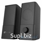 Oklick Колонки  OK-128 2.0 черный 6Вт