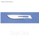 Лезвие скальпеля Kruuse №10 из нержавеющей стали 100 шт.