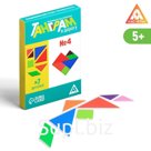 Развивающая игра-головоломка «Танграм. В дорогу. №4», 5+