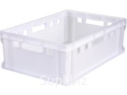 Ящик сплошной 600×400×200 мм, объем 42 л., арт.: 207-P, натуральный, код: 20316