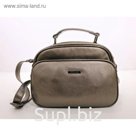 276-89 1131 Женская сумка кожаная Ludor Бронза