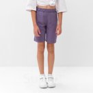 Шорты для девочки MINAKU, пыльно-сиреневые, рост 164 см