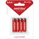 Батарейка SmartBuy AAA (LR03) алкалиновая, BC4