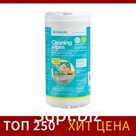 Салфетки чистящие для всех типов экранов, Defender Cleaning wipes, Optima, 100 штук в тубе