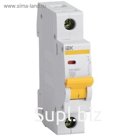 Выключатель автоматический IEK, однополюсный, C 8 А, ВА 47-29, 4.5 кА, MVA20-1-008-C