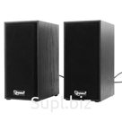 Колонки компьютерные GEMBIRD SPK-203, 2.0, 2×3 Вт, дерево, черные