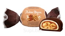 Date and walnuts with condensed milk in chocolate coating. Code: 903