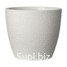 Саванна белый бутон №7 кашпо в комплекте