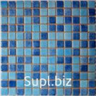 Стеклянная плитка spmix-blues-089 с напылением