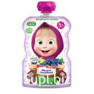 Маша и медведь Яблоко-Голубика  (Pouch 90 гр.) -Беларусь