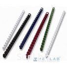 Office Kit Пластиковые пружины BP2001 6 мм белые 100 шт.