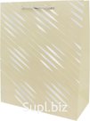 Mother-of-Pearl gift bag. Size: 26x12x32 cm.