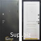 Белые входные двери Йошкар-Ола 5 ФЛ-243 Ясень Белый (белые двери)