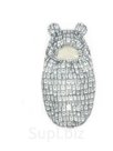 Convert for sleeping and walking, white bear on gray art. 512sh (86 cm)