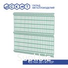 Сетка 3D заборная ОЦ ППК 1530х2500 мм / 60х200 мм / 4,8 мм / 3Р / RAL 6005 - зеленый мох