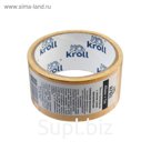 Лента двусторонняя Kroll, клейкая, РVC, 48 мм х 5 м