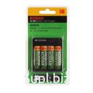 Зарядное устройство Kodak USB Overnight charger для AA + 4 аккумулятора AA 2700 мАч