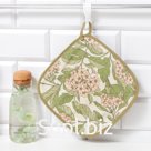 Прихватка «Этель» Spring garden 19×19 см,100% хлопок, саржа 190 г/м²