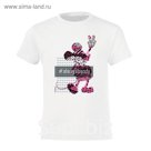 Футболка детская «Микки Маус. Always Trendy», рост 130-140 см, цвет белый