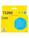 IC-ET1292 Картридж T2 для Epson Stylus SX420W/SX525WD/Office B42WD/BX305F/WF7015, голубой, с чипом