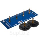 Вентиль ремонтный ГК-50 прямой 100х50мм термо, 4шт, блистер