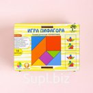 Пазлы деревянные «Игра Пифагора», 7 деталей