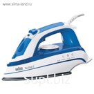 Утюг Braun TS355, 2000 Вт, керамическая подошва, 25 г/мин, 300 мл, бело-голубой