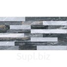Декор Vitra (Витра) Bergamo 30х60 см 3D Микс Холодная Гамма лаппатированный Ректификат