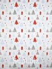 Набор упаковочной бумаги «Новогодний узор»,4 листа, 70 × 100 см