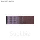 Шарф мужской 30×180 см, коричневый