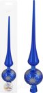 Flash Christmas tree topper, h33cm, package size: 70x70x365mm, color: blue