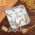 Прихватка Berry garden, 19×19 см, саржа,100% хлопок, ватин 250 г/м²