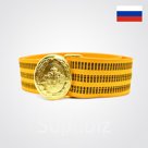 Пояс парадный без подвесок "Герб РФ"