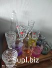 Стеклянные стаканы и посуда для СВЧ в ассортименте