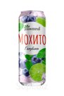 Напиток безалкогольный сильногазированный Лемонарий "Мохито Blueberry" со вкусом голубика