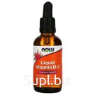 БАД «Now Foods» Liquid Vitamin D-3, 10 mcg, 400 IU, 2 fl oz, 59 мл