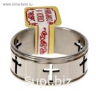 Кольцо "Кресты", размер 20