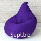 Кресло груша XXL ткань оксфорд фиолетовый. Арт: КГXXLок7