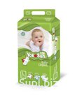 Подгузники на липучках YokoSun Eco – это новая серия подгузников торговой марки YokoSun. Отвечает всем требованиям современных мам, имеет знак качества экологи…