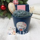 Набор новогодний подарочный "Лисичка" полотенце и аксессуары