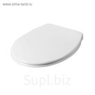 Сиденье для унитаза AM.PM Bliss C557851WH, с микролифтом, быстросъемное, белый глянец