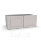 Антресоль 100х55х40 Классик, корпус белый, фасад мдф кашемир матовый Soft Touch