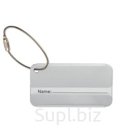 Артикул:107722
Цвет:Тускло-серебряный
Размер:8X4X0.2CM
Материал:Aluminium
Нанесение: лазерная гравировка,тампопечать,Цифровая печать
Алюминиевая багажная бирка…